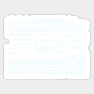 HTML Code v1 Sticker